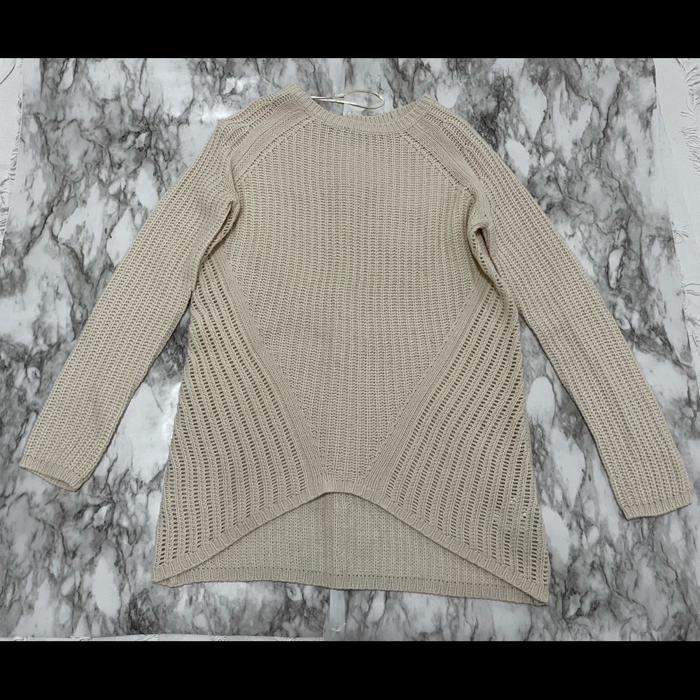 Women knit sweater